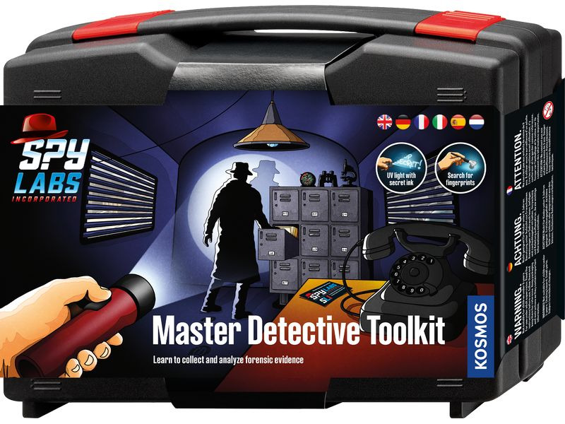 Kosmos Detektivausrüstung Spy Labs – Master Detective Toolkit