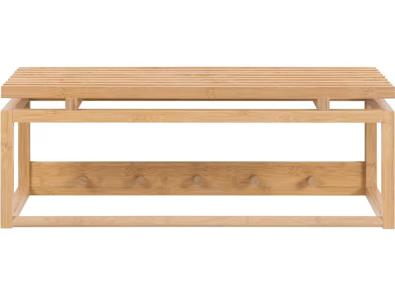 AC Design Garderobenleiste Bali 80 x 30 x 29 cm, Nature
