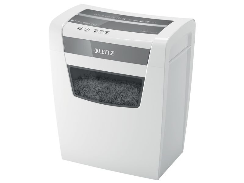 Leitz Bürogeräte Aktenvernichter IQ Home Office S P-4, 8 Seiten