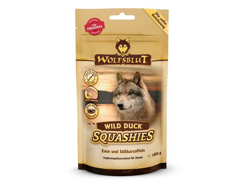 Wolfsblut Softer Snack Squashies Wild Duck, 100g