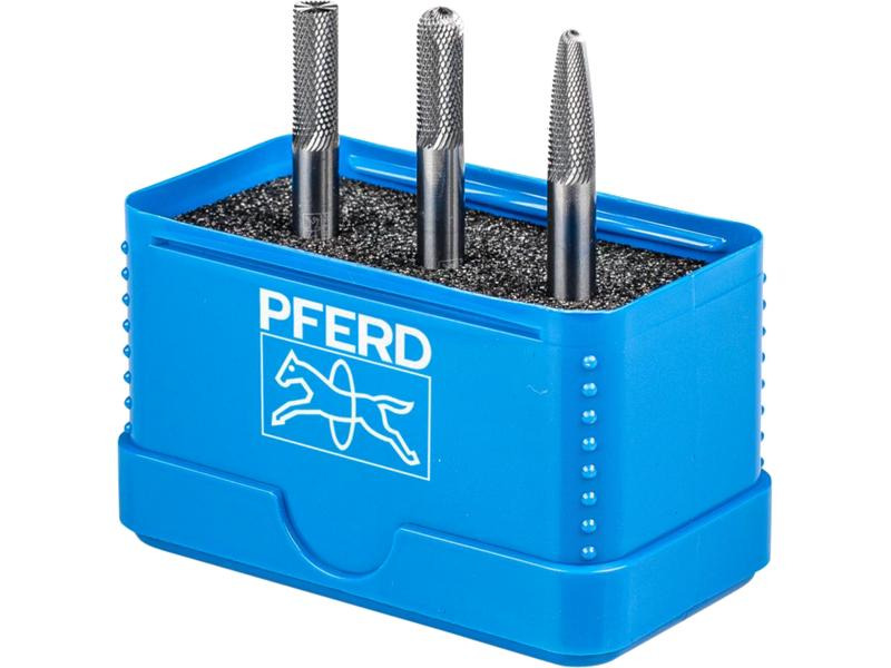 Pferd Hartmetallfrässtifte-Set Micro, Ø 6 mm