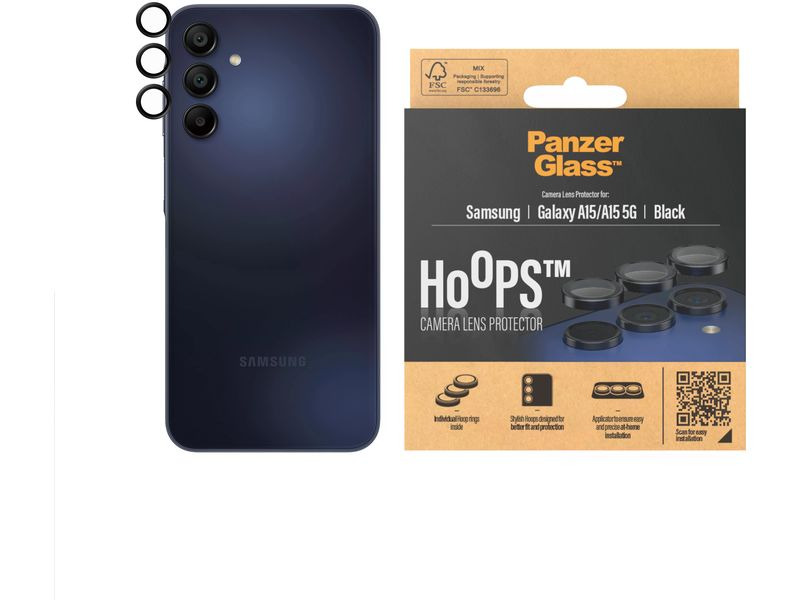 Panzerglass Lens Protector Rings HOOPS Samsung Galaxy A15 / A15 5G