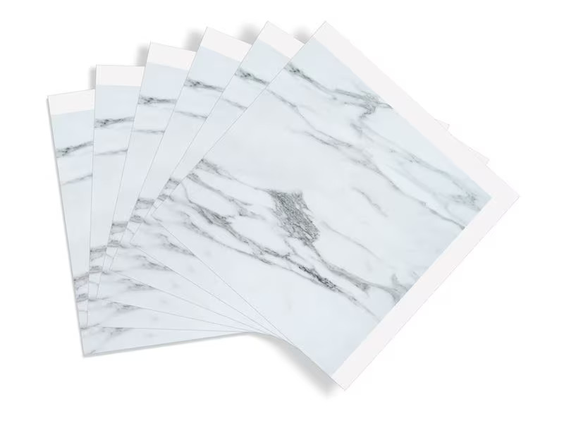 d-c-fix Wanddekoration Premium Marble 6 Stück, 30.5 x 30.5 cm