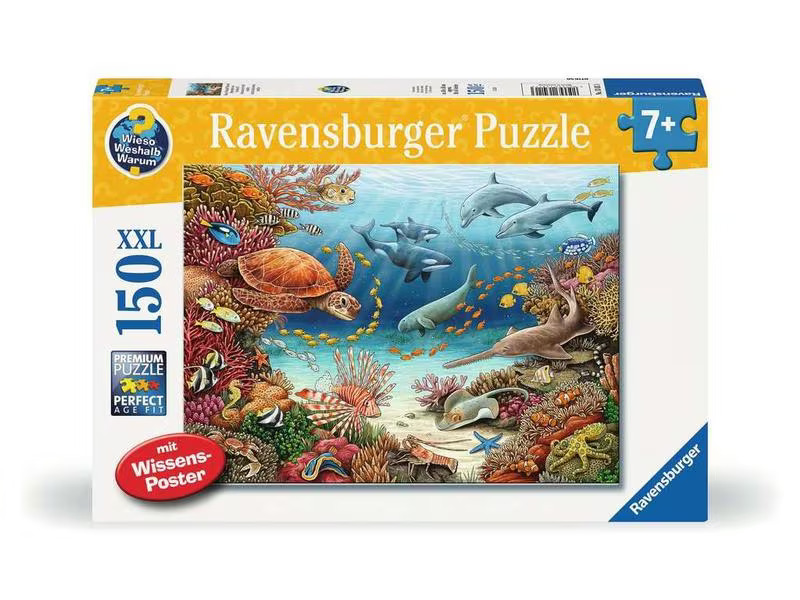 Ravensburger Puzzle WWW Meerestiere am Korallenriff