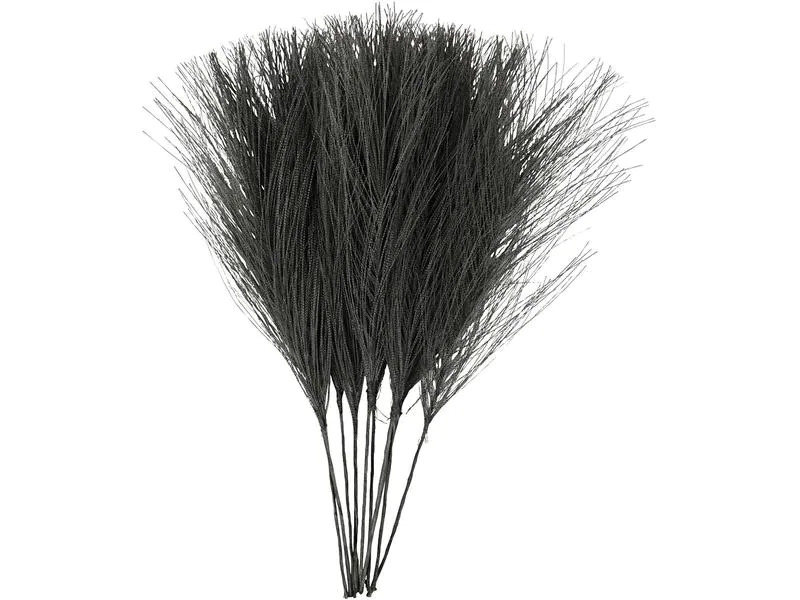 Creativ Company Federn 10 Stück, Schwarz
