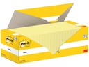 Post-it Notizzettel 3M, 76 x 176 mm, 18+6 Blöcke, Gelb