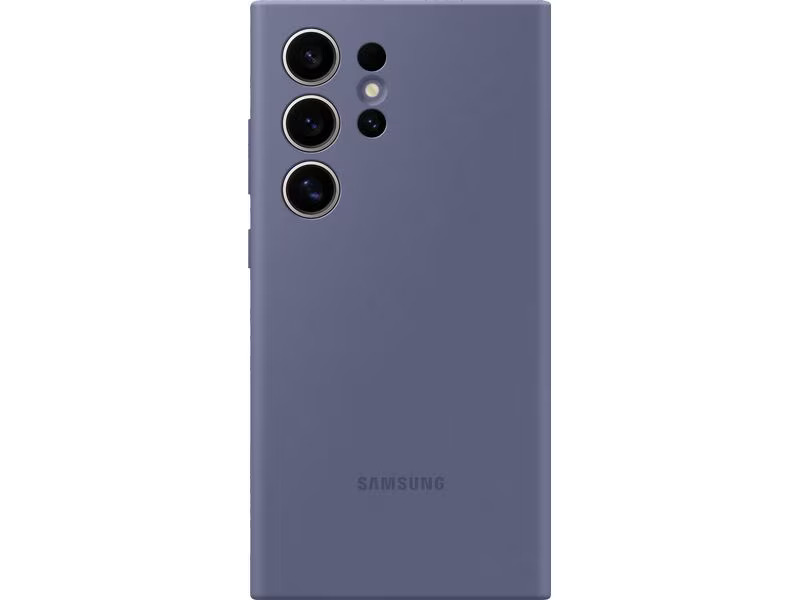 Samsung Back Cover Silicone Galaxy S24 Ultra Violett
