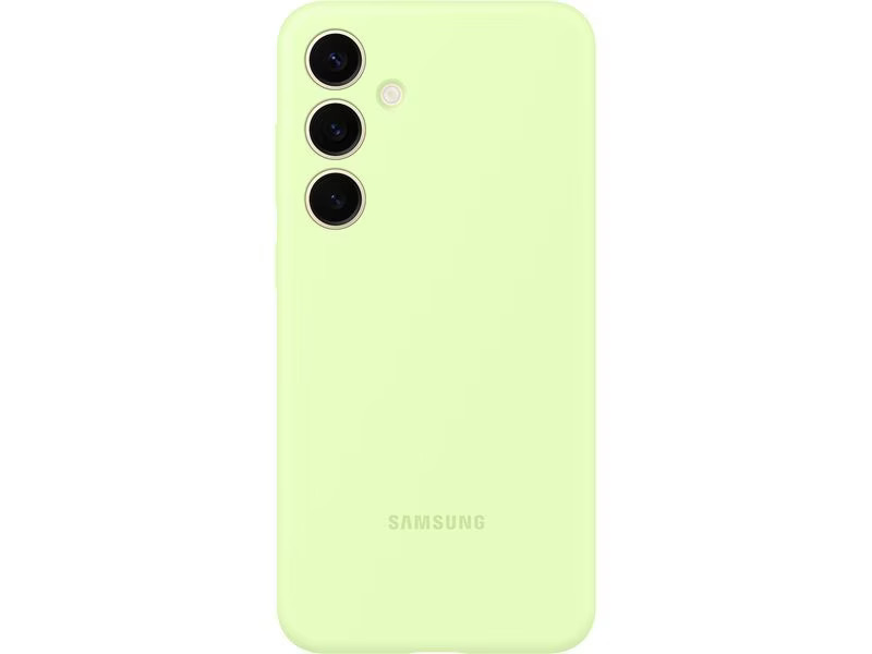 Samsung Back Cover Silicone Galaxy S24+ Grün
