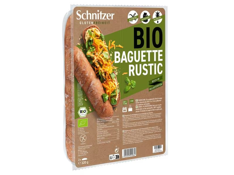 Schnitzer Bio Baguette Rustic 2 x 160 g