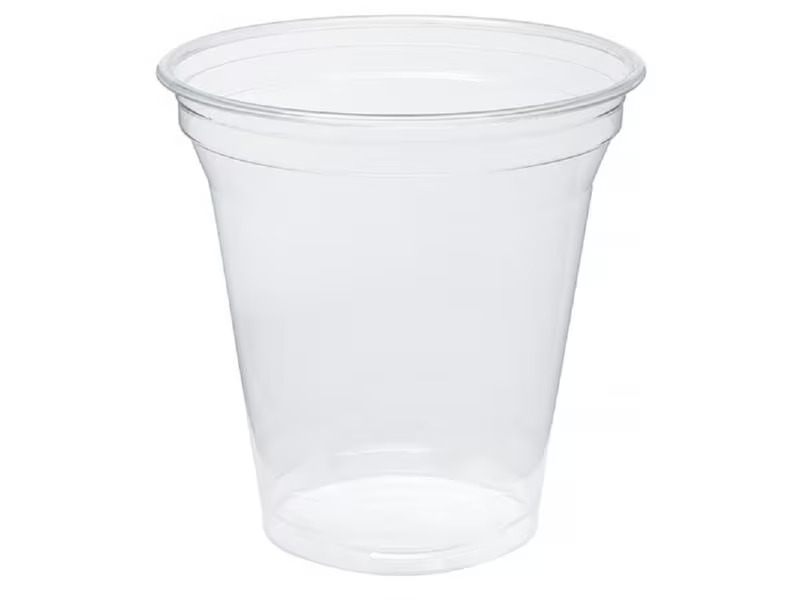 Haushaltsware Einwegbecher 200 ml, 50 Stück, Transparent
