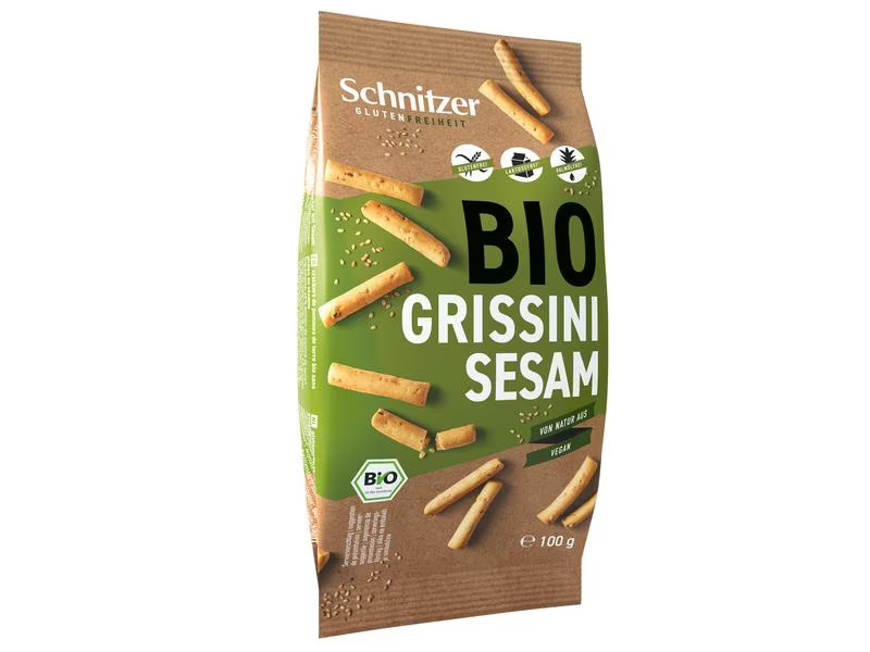 Schnitzer Apéro Bio Sesam Grissini 100 g