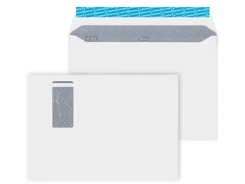 Goessler Couvert mit Fenster G-Line Revivo C4, Rechts, 250 Stück