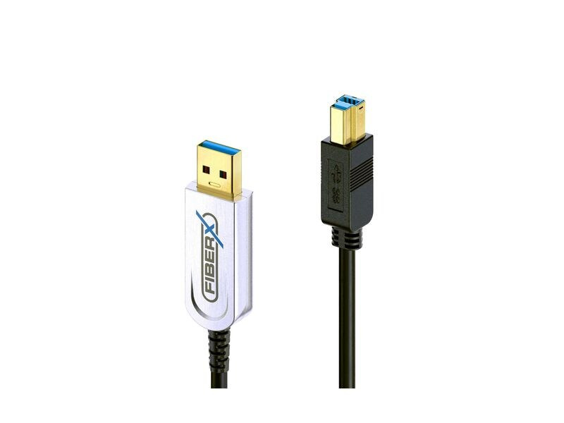 FiberX USB 3.1-Kabel FX-I645 AOC USB A - USB B 20 m