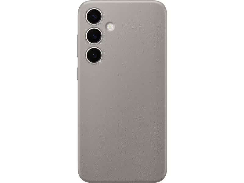 Samsung Back Cover Vegan Leather Galaxy S24+ Taupe