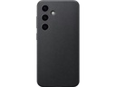 Samsung Back Cover Vegan Leather Galaxy S24 Schwarz