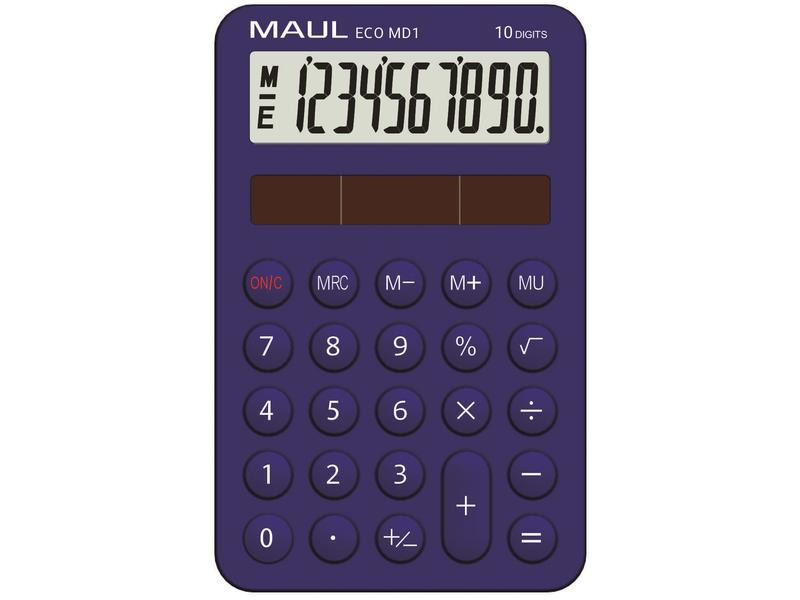 Maul Taschenrechner ECO MD1 Blau