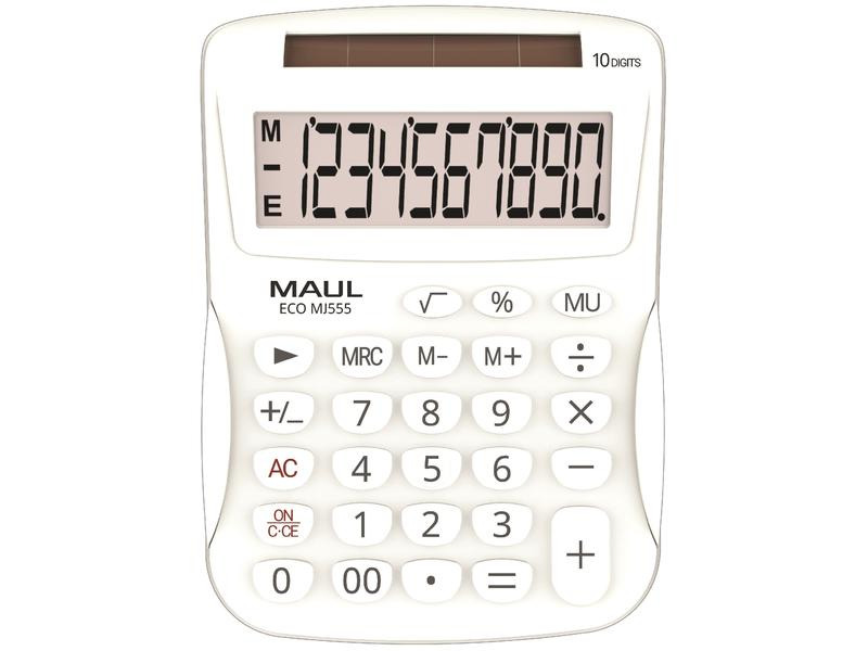 Maul Taschenrechner ECO MJ555 Weiss