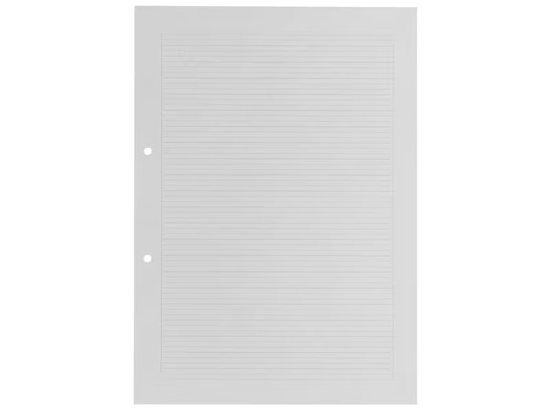 Office Focus Heftblatt FSC A4, Liniert, Grau