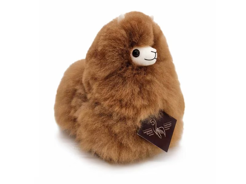 Inkari Kuscheltier Alpaka hazelnut Mini