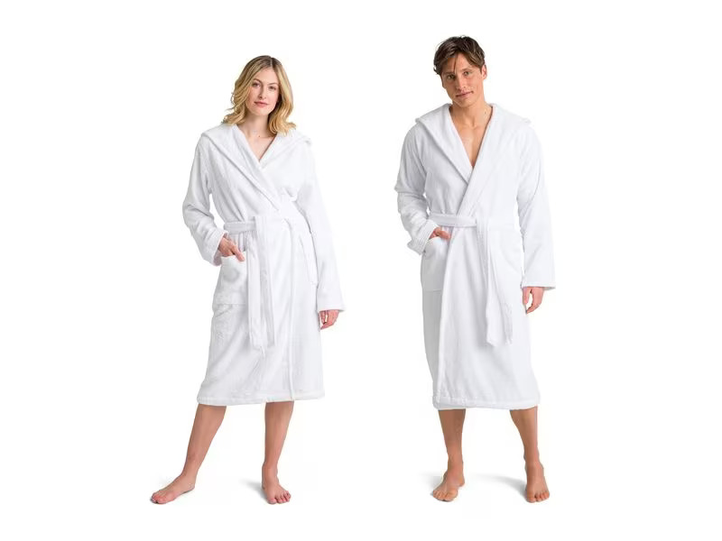 Möve Bademantel Superwuschel XXL, Weiss