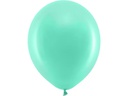 Partydeco Luftballon Uni Rainbow Pastel 10 Stück, Mint, Ø 30 cm