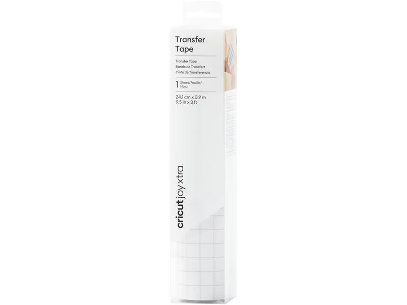 Cricut Transferfolie Joy Xtra 24.1 x 91.4 cm, 1 Rolle, Transparent