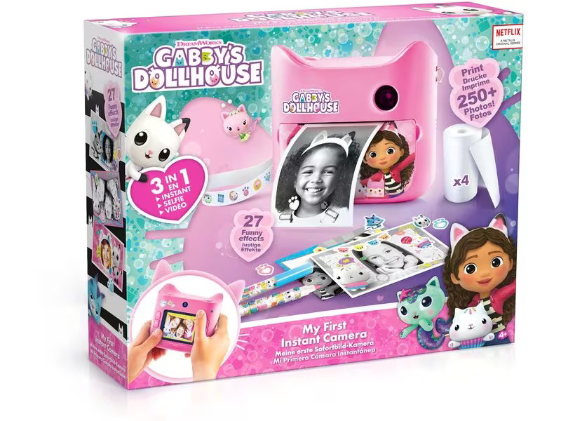 Canal Toys Gabby's Dollhouse Instant Camera Mehrfarbig/Rosa