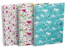 Oxford Notizblock GO Floral B5 kariert