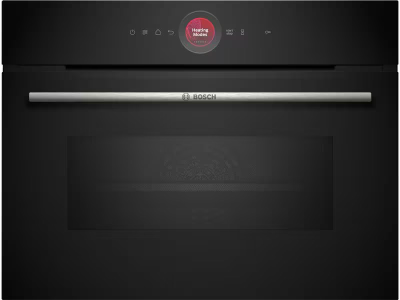 Bosch Einbaubackofen mit Mikrowelle CMG7241B1 Schwarz