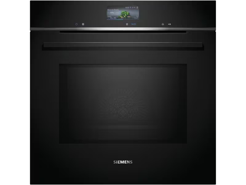 Siemens Einbaubackofen mit Mikrowelle iQ700 HM736G1B1C Schwarz