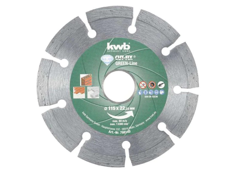 kwb Trennscheibe Green-Line Diamant 115 mm