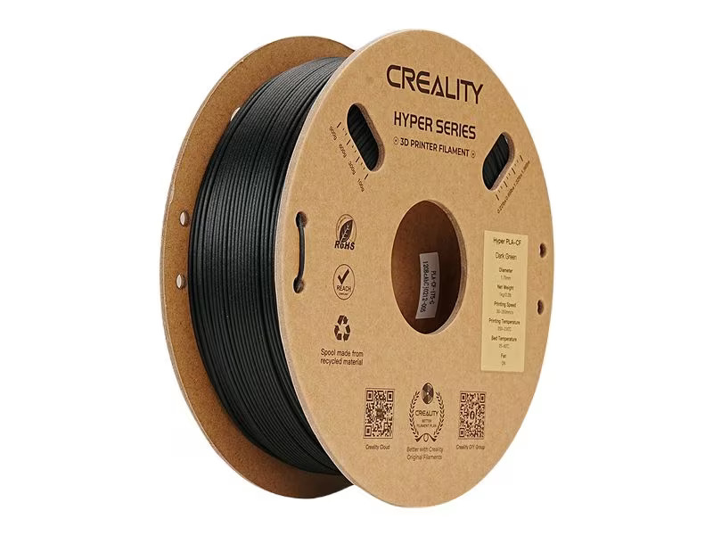 Creality Filament PLA Hyper Carbon Dunkelgrün, 1.75 mm, 1 kg