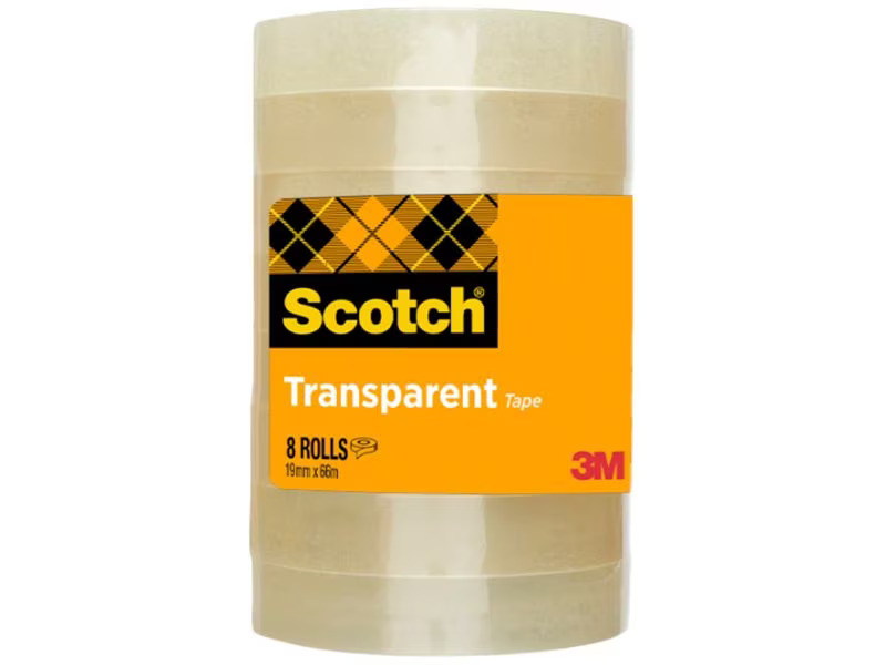 Scotch Klebeband 508, 19 mm x 66 m, 8 Rollen