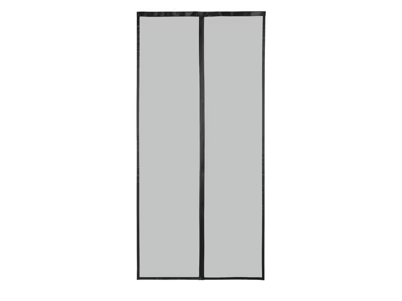 EASYmaxx Tür-Moskitonetz Strong Click, 100 x 210 cm, schwarz