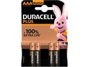 Duracell Batterie Plus Power AAA/LR03 K4 4 Stück