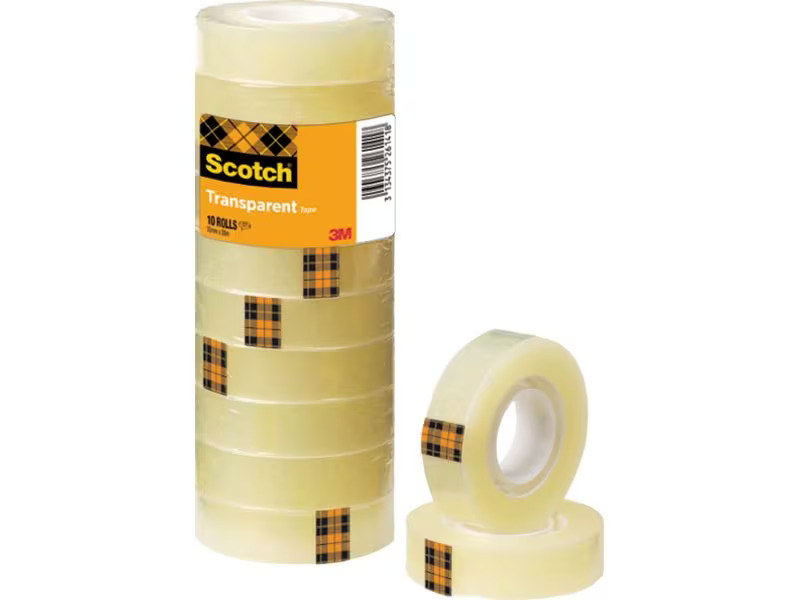 Scotch Klebeband 508, 15 mm x 33 m, 10 Rollen