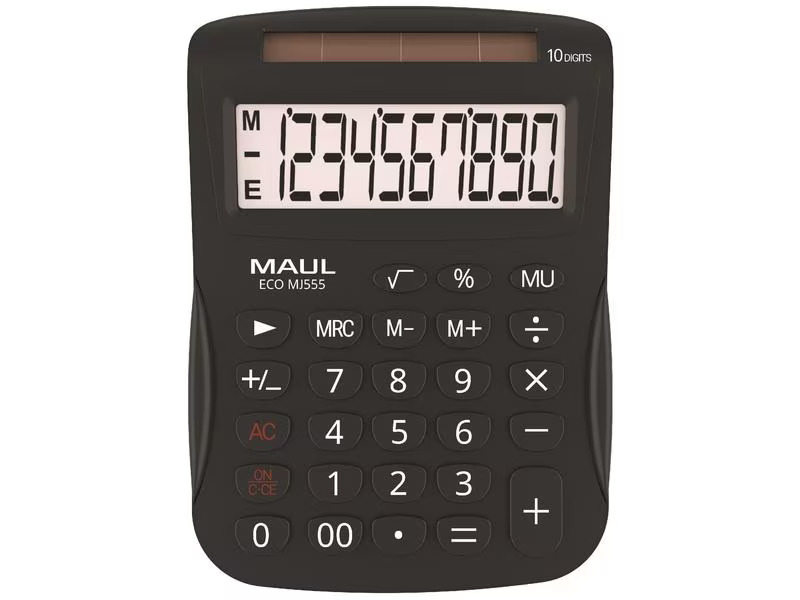 Maul Taschenrechner ECO MJ555 Schwarz