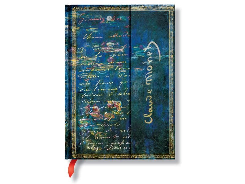 Paperblanks Notizbuch 100 mm x 140 mm Monet Seerosen