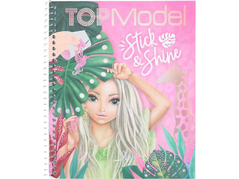 Depesche Malbuch Top Model Stick and Shine