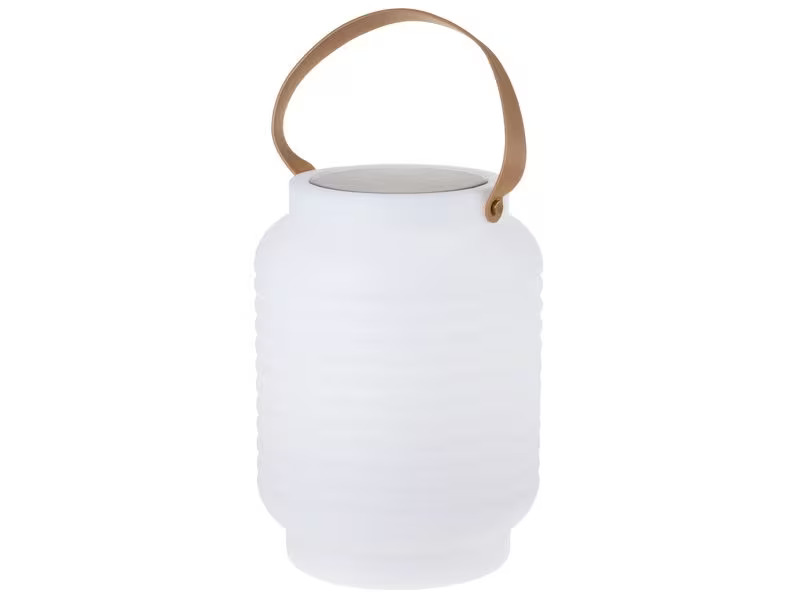 COCON Laterne LED Solar, Weiss