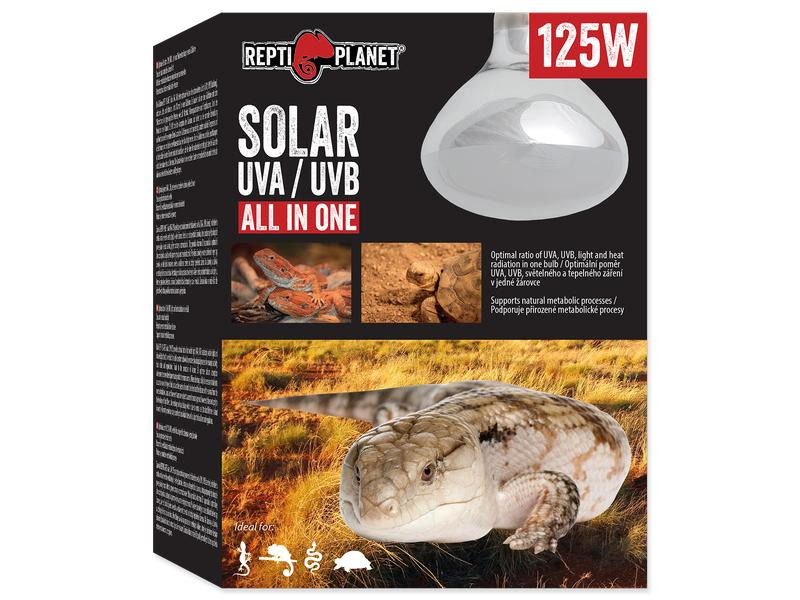 Repti Planet Terrarienlampe Solarlicht mit UVA &amp; UVB 125 W