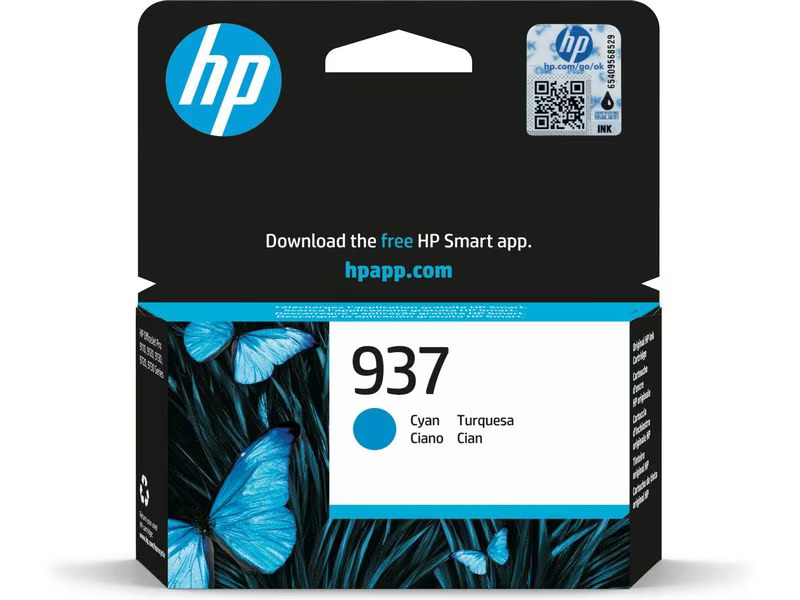 HP Tinte Nr. 937 (4S6W2NE) Cyan