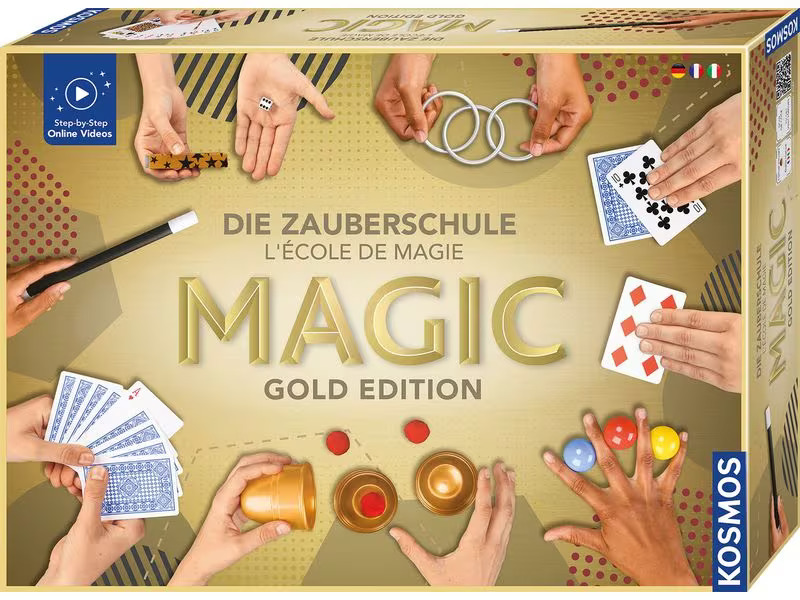 Kosmos Zauberkasten Magic Gold Edition 150 Tricks