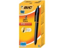 BIC Mehrfarbenkugelschreiber 4 Colours Pro Box 0.4 mm, 12 Stk