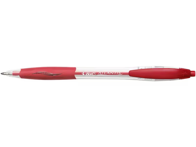 BIC Kugelschreiber Atlantis Classic 0.32 mm, Rot, 12 Stück