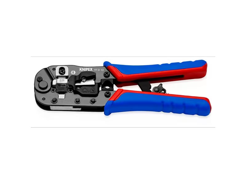 Knipex Crimpzange für RJ45-Westernstecker 190 mm