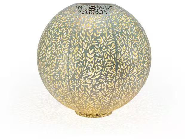 STT Windlicht Solar Antic Ball Mistral Ø 40 cm, Mint