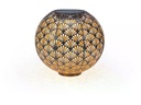 STT Windlicht Solar Antic Ball Santana Ø 30 cm, Anthrazit