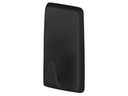 tesa Klebehaken Powerstrips S Eckig, Schwarz