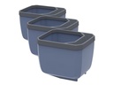 Gusta Garden HERBS BUDDY Kräutertopf 3er Set Blau